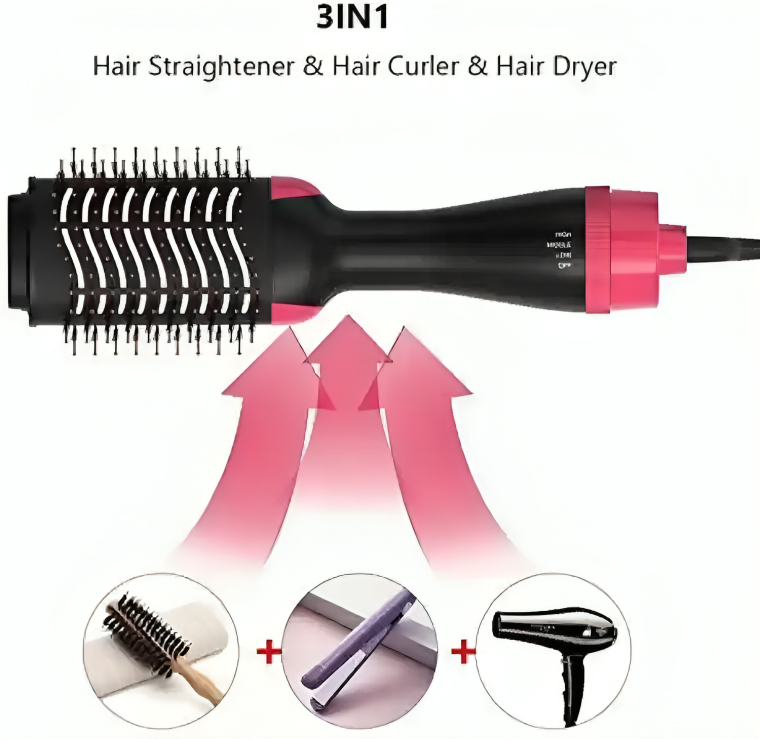 One Step 3 In 1 Hot Air Brush